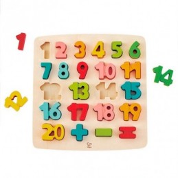 PUZZLE MADERA NMEROS JE145204