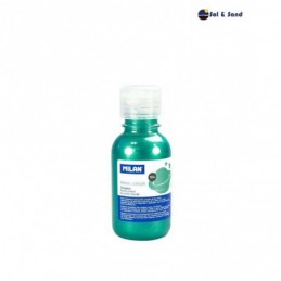 FRASCO 125ML TEMPERA VERDE METAL