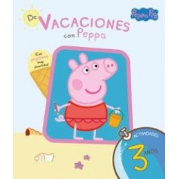 DE VACACIONES CON PEPPA 3AÑOS CUADERNO ACTIVIDADES