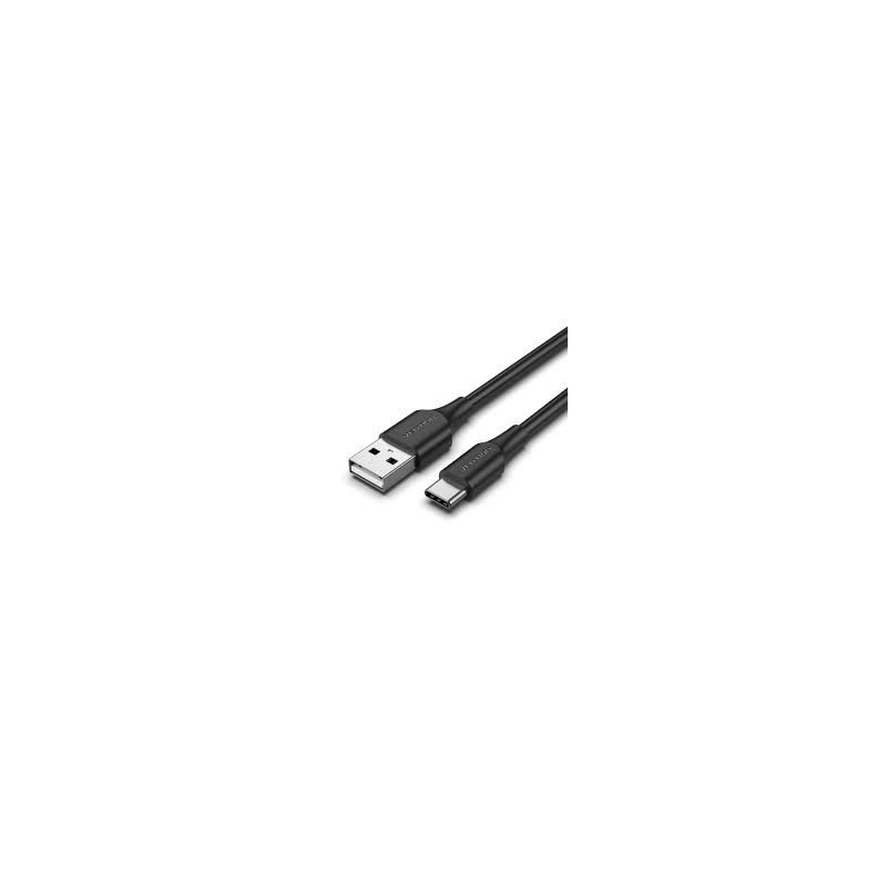 CABLE NEGRO VENTION USB A USB C