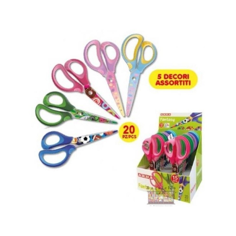 TIJERAS BI SOFT 13CM KEEP COLOR PASTEL