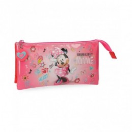 NECESER 3CREMALLERAS MINNIE STICKERS