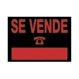 LETRERO SE VENDE 35x25