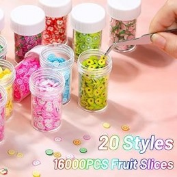 GEL SLIME MODELAR TARRO FRUTA/FORMAS