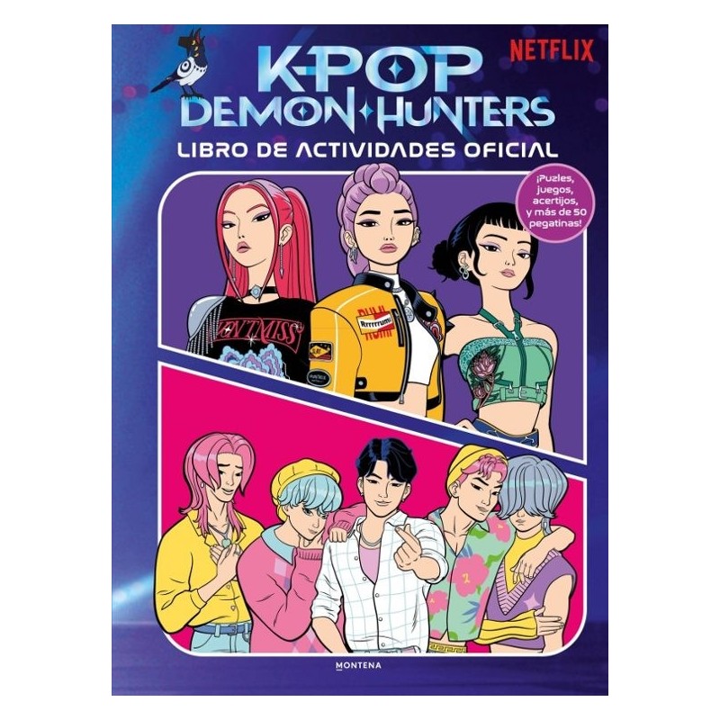 K-POP DEMON HUNTERS LIBRO DE ACTIVIDADES OFICIAL