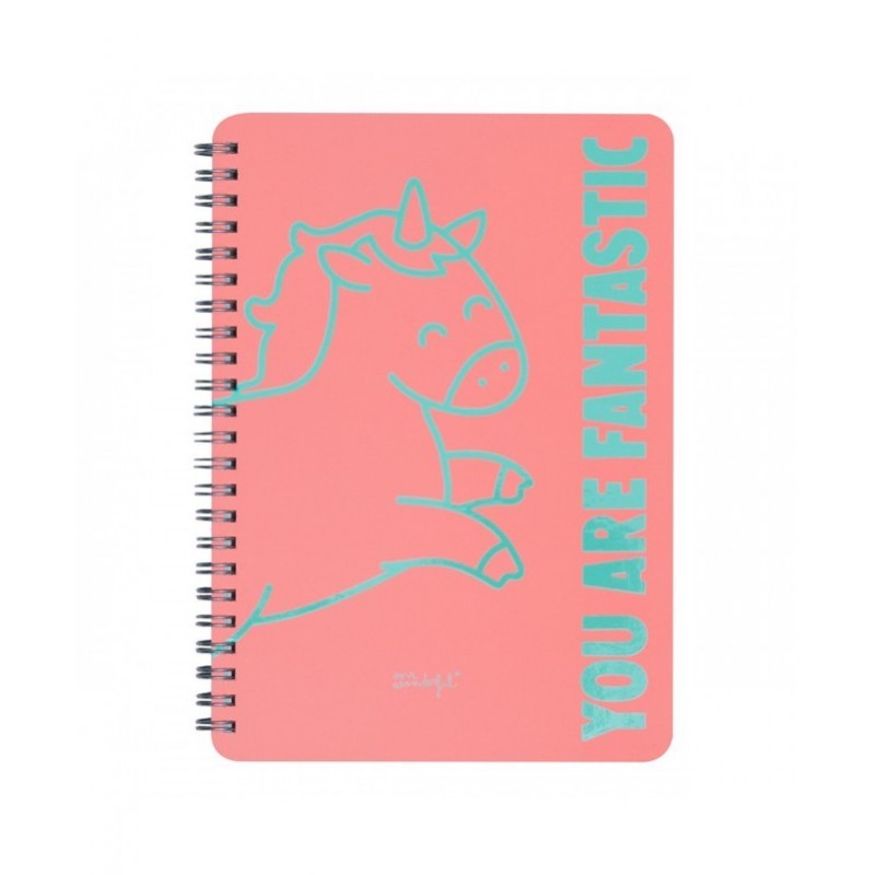 CUADERNO A5 UNICORN - YOU ARE FANTASTIC