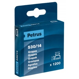 GRAPAS CLAVADORA 530/14 BLISTER 1200 UN