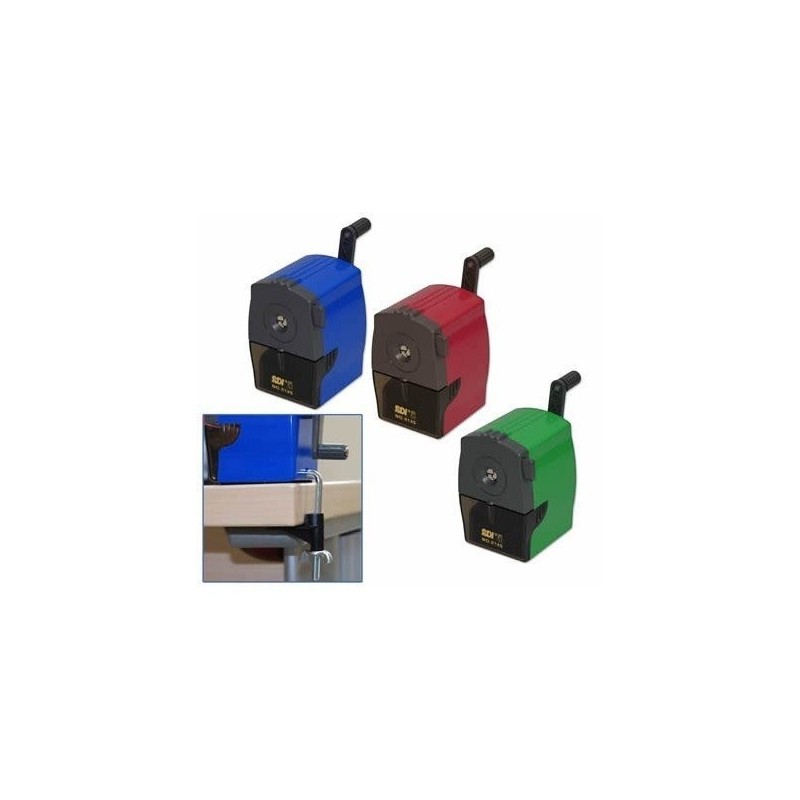 SACAPUNTAS DE MESA COLORES SURTIDOS