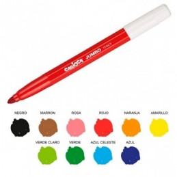 ROTULADOR CARIOCA B/30 JUMBO MARRON