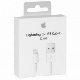 CABLE DE CARGA IPHONE ORGINAL A 2MT
