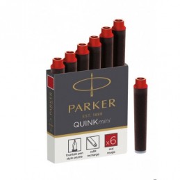 PARKER ROJO QUINK CARTUCHO