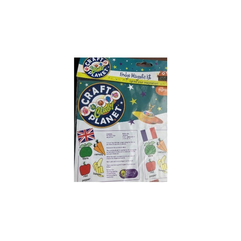 KIT 32 IMANES FRUTAS Y VEGETALES