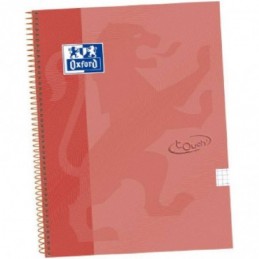 BLOC ESPIRAL F 80H CUADRO 4MM TE SOFT TOUCH CORAL