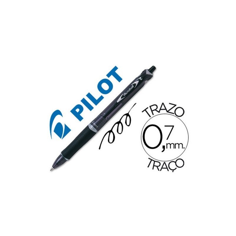 BOLIGRAFO PILOT ACROBALL BEGREEN NEGRO