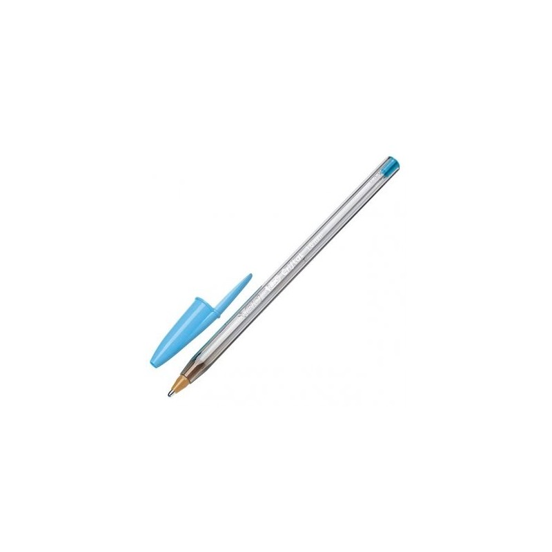 BOLIGRAFO BIC COLOR AZUL CELESTE