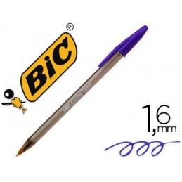 BOLIGRAFO BIC COLOR MORADO