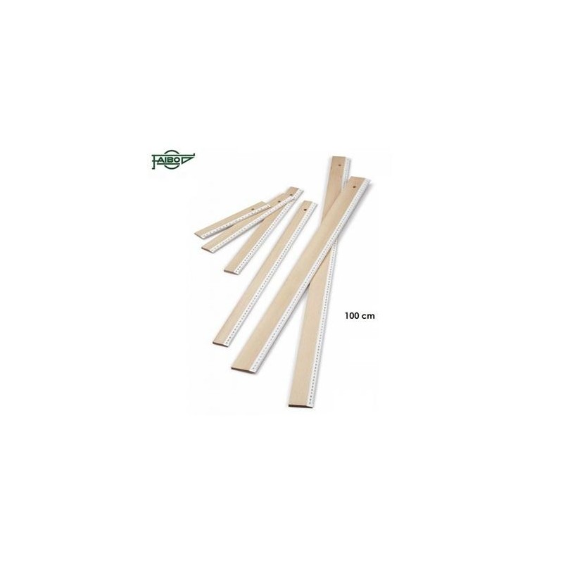 REGLA FAIBO 100CM MADERA 51