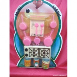 COCINITA ACCESORIOS BLISTER MUÑECA