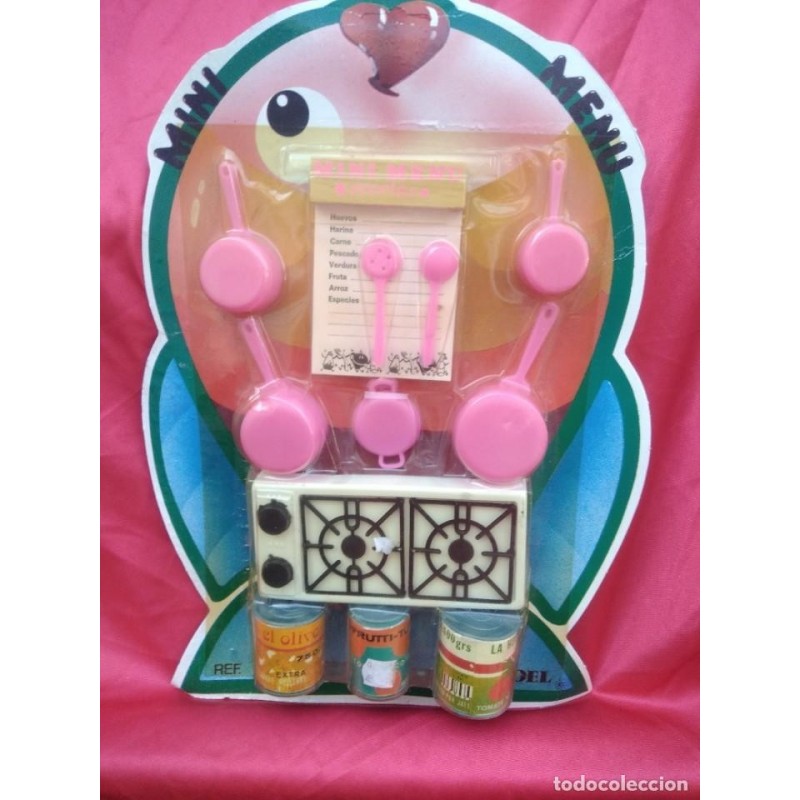 COCINITA ACCESORIOS BLISTER MUÑECA