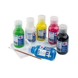 ESTUCHE 6 FRASCOS TEMPERA 125ml SURTIDOS