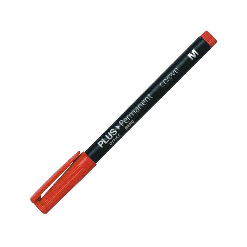 ROTULADOR PLUS PERMANENTE M (1.0) ROJO