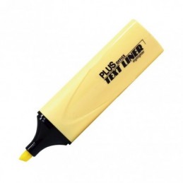 FLUORESCENTE PLUS TEXT LINER PASTEL AMARILLO