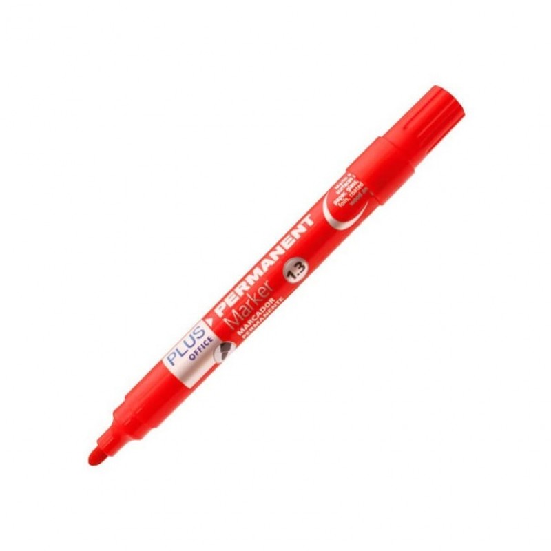 ROTULADOR PLUS MARKER 628 ROJO