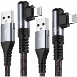 LT PLUS S812 CABLE DE TELA PARA IPHONE DE 2.4A BLA
