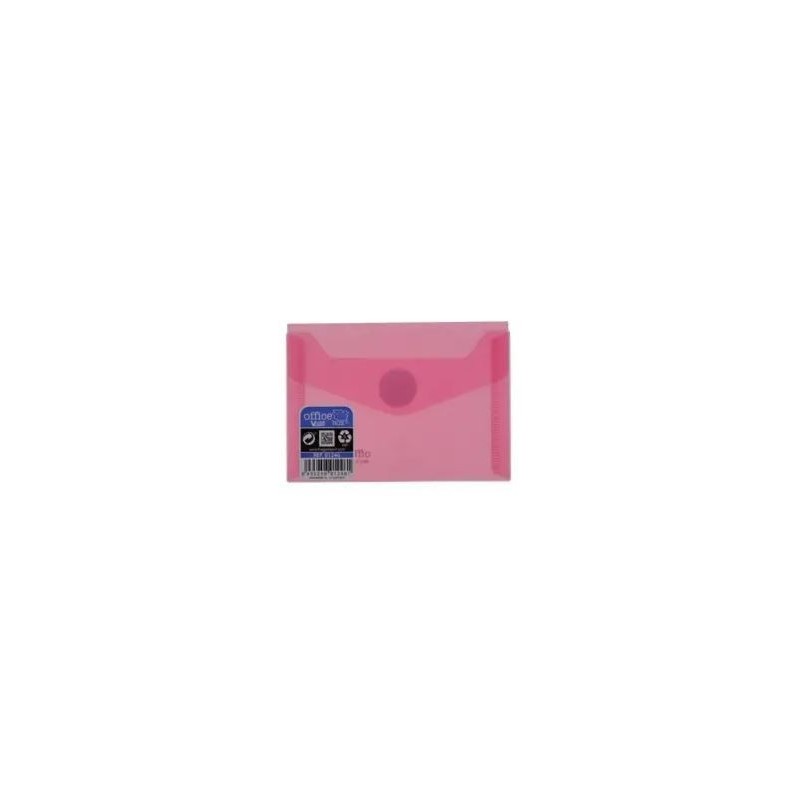 SOBRES CIERRE V-LOCK A7 120x85MM ROJO