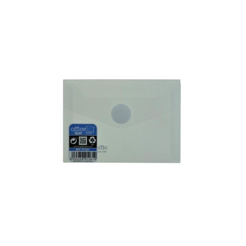 SOBRES CIERRE V-LOCK A7 120x85MM CRISTAL