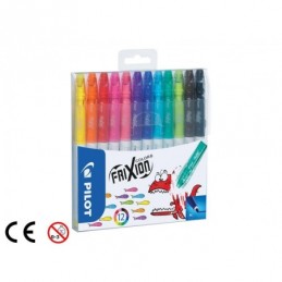 ROTULADOR PILOT FRIXION COLORS BLISTER 12 COLORES