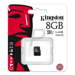MICRO SD 8GB KINGSTON CLASS 4