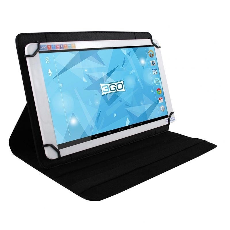 FUNDA TABLET 3GO 7P UNIVERSAL NEGRA