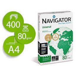 FOLIOS NAVIGATOR 80GR 400HOJAS