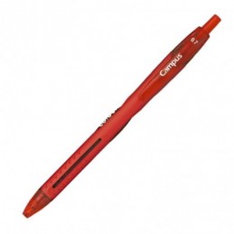 BOLIGRAFO CAMPUS COLOURS 0.7 ROJO