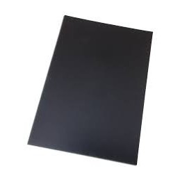 PORTADA A-4 PP 500 MICRAS NEGRA (100UDS)