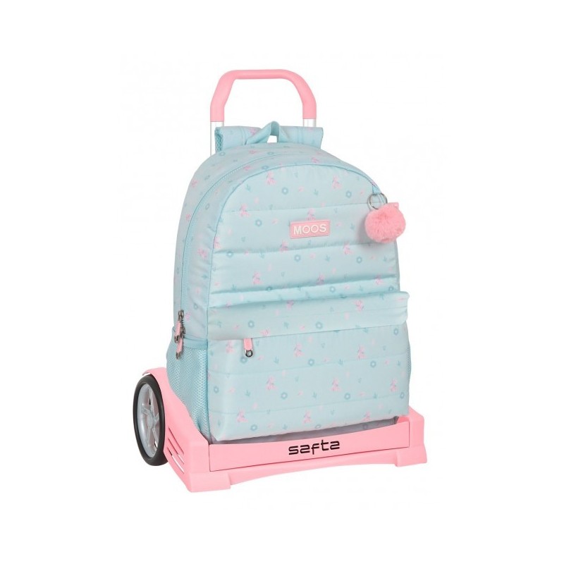 MOCHILA 2 RUEDAS MOVOM WINK BEIG
