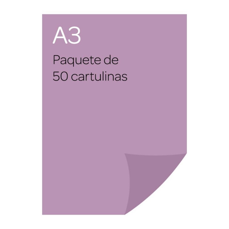 CARTULINA IRIS CANSON A-3 LILA
