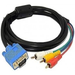 CABLE ADAPTADOR DE VGA A RCA