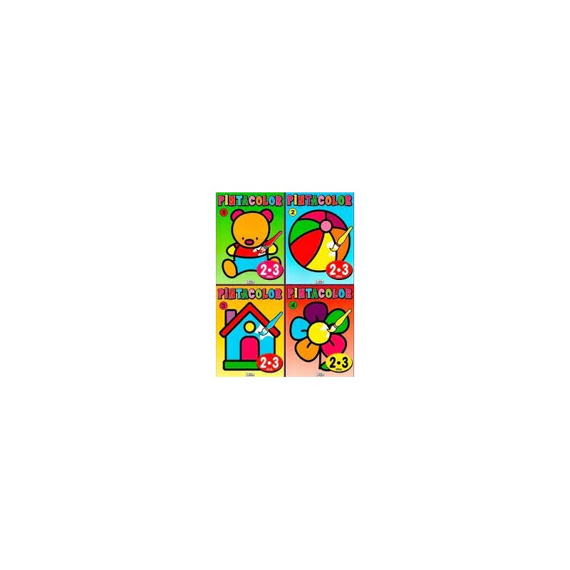 LIBRO PINTACOLOR 2-3 AÑOS