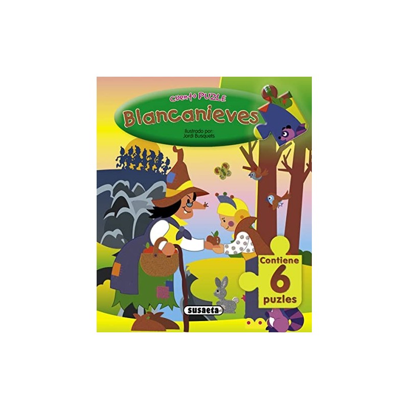 BLANCANIEVES CON 6 PUZZLES