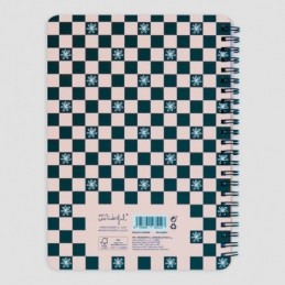 CUADERNO A5 FESTIVAL PINK AND BLACK - GO WITH THE.