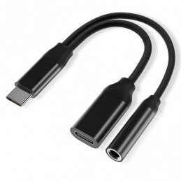 ADAPTADOR TIPO C/JACK CARGA 2A J020