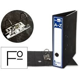 ARCHIVADOR DE PALANCA LIDERPAPEL FOLIO 80MM AZ02