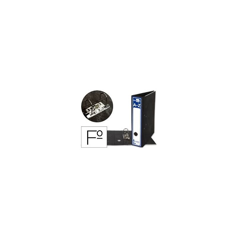 ARCHIVADOR DE PALANCA LIDERPAPEL FOLIO 80MM AZ02