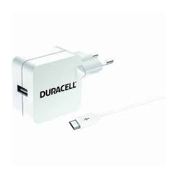 CARGADOR PARED DURACELL DE 2.4A MOVILES Y TABLES