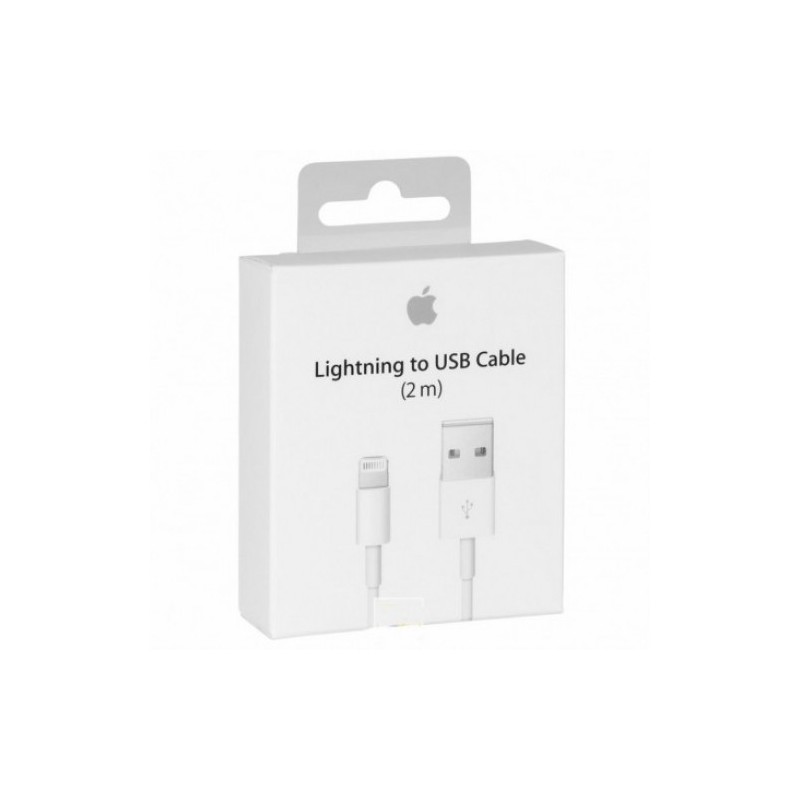 CABLE DE CARGA IPHONE ORGINAL A 2MT