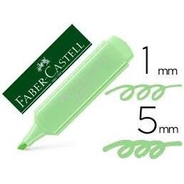 MARCADOR PASTEL FLUORESCENTE VERDE CLARO