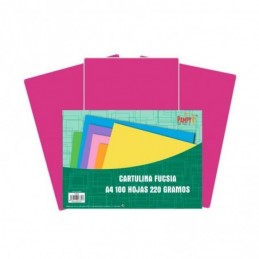 CARTULINA CAMPUS A4 180G FUCSIA