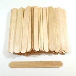 PALILLOS MADERA NATURAL PLANOS 15x1.8CM